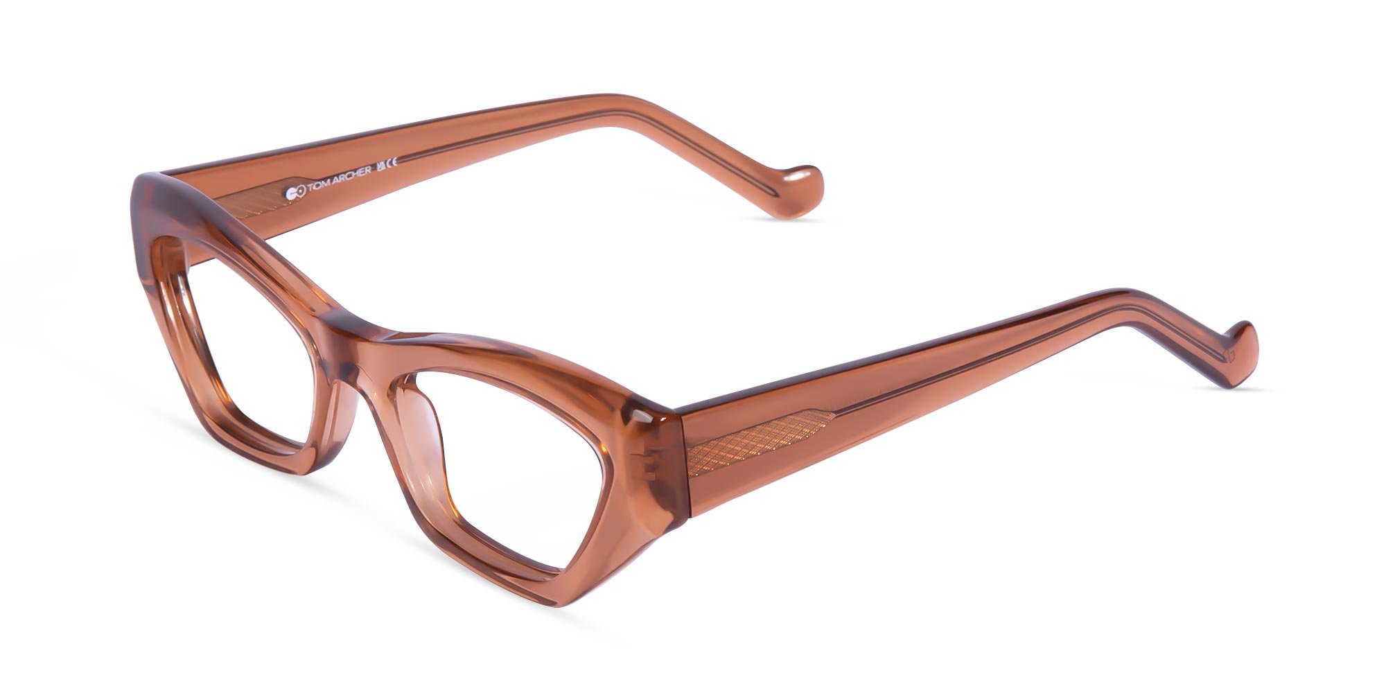 Brown Fullrim Cat Eye Glasses-3