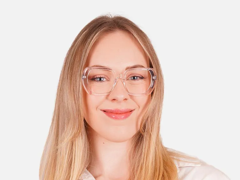 Oversized Clear Glasses-2
