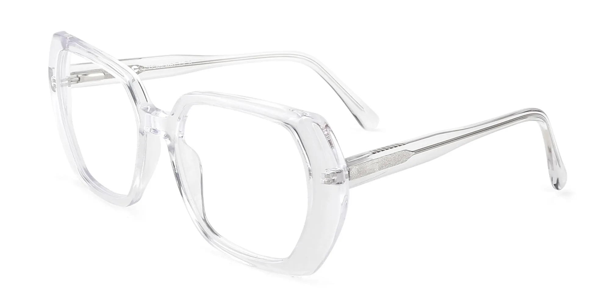 Oversized Clear Glasses-2