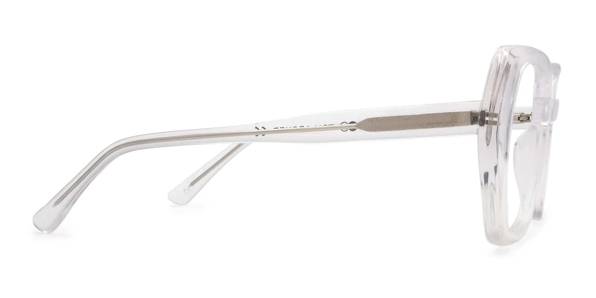 Oversized Clear Glasses-2