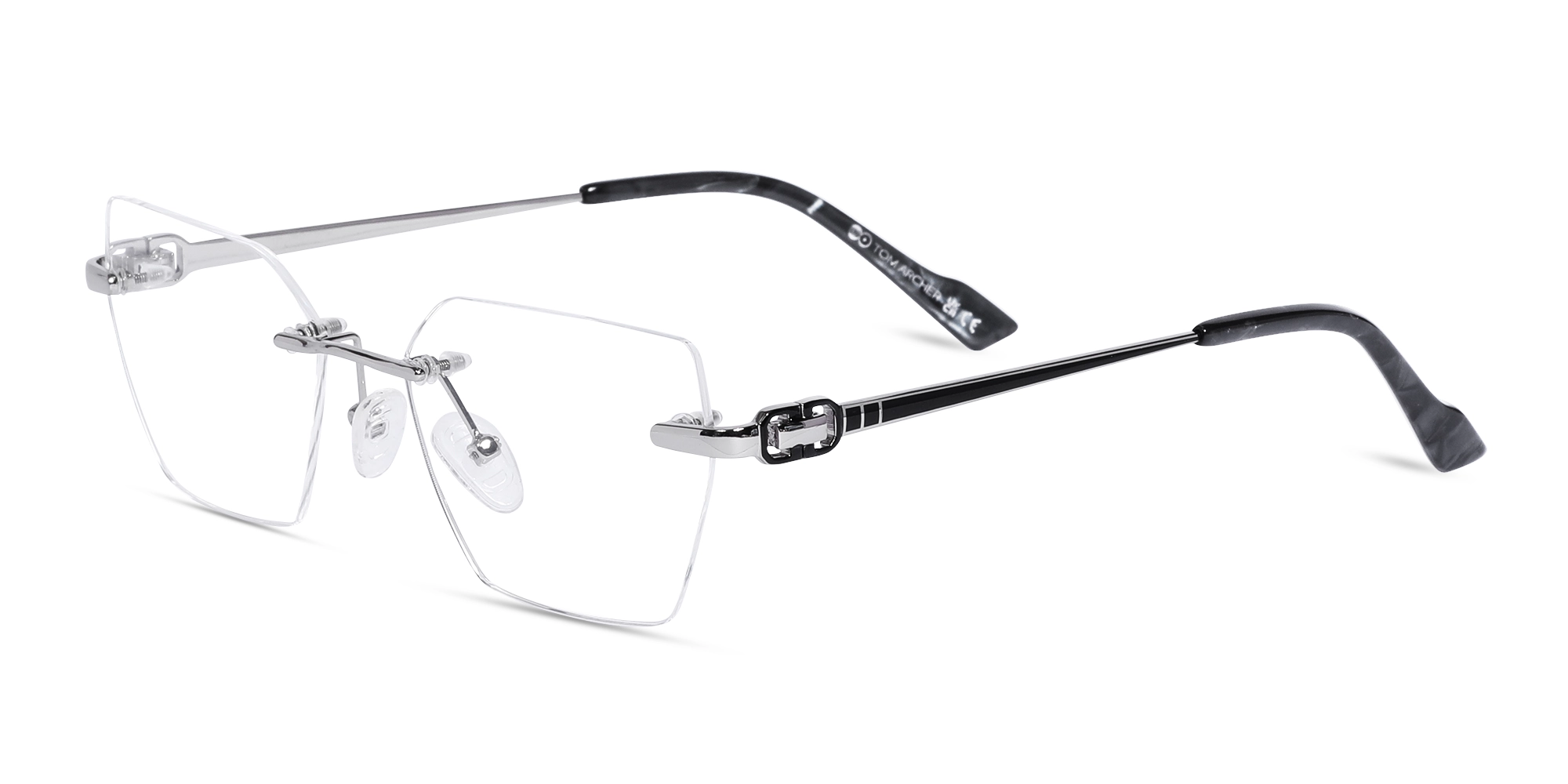 Rimless Silver Glasses 3 Rimless Silver Glasses 3