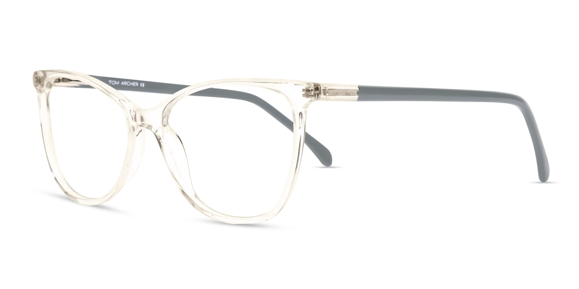 Crystal & Grey Cat-eye Glasses-3