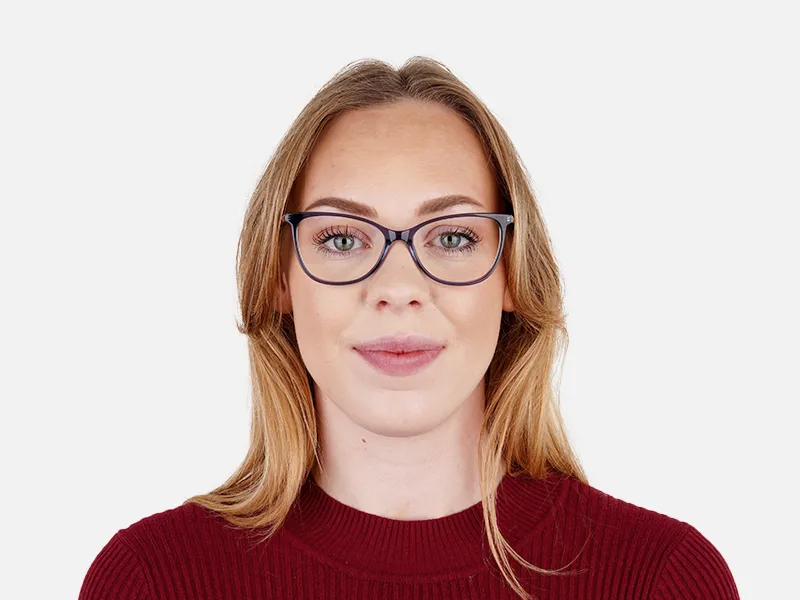 dark blue cat eye glasses-2