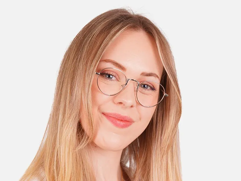 Wire Rimmed Glasses-2
