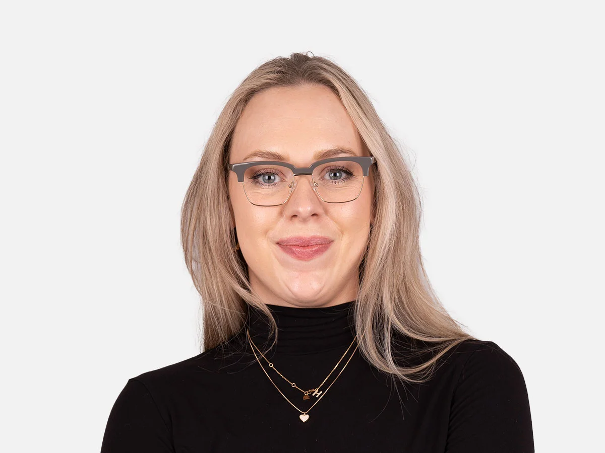 Square Browline Glasses-7