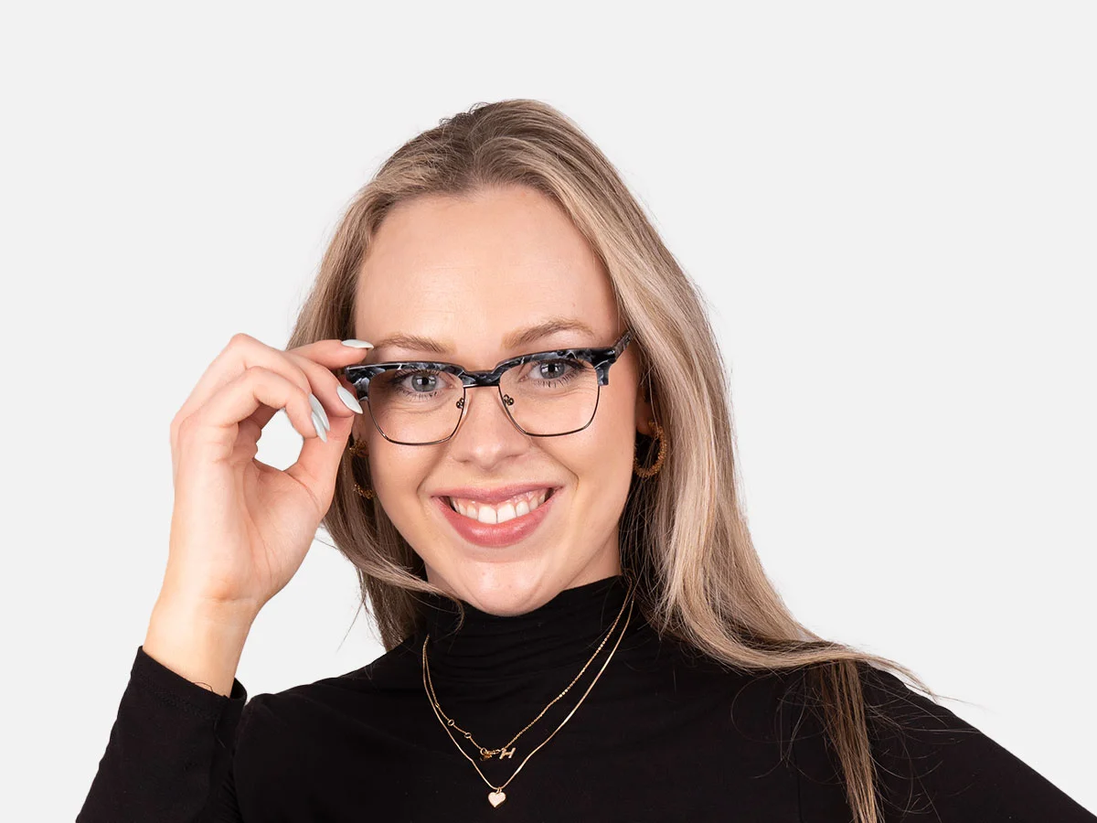 Designer Browline Glasses-7