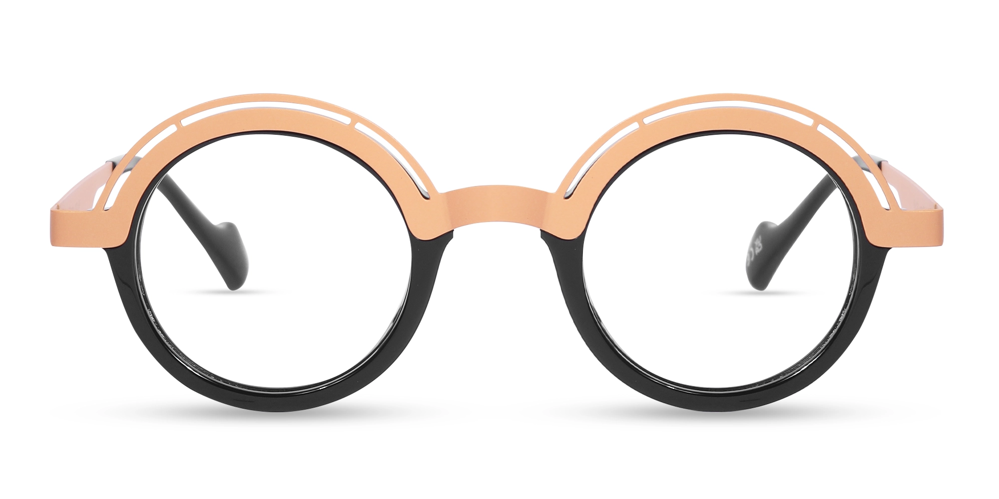A22206F/1 - Peachy black glasses
