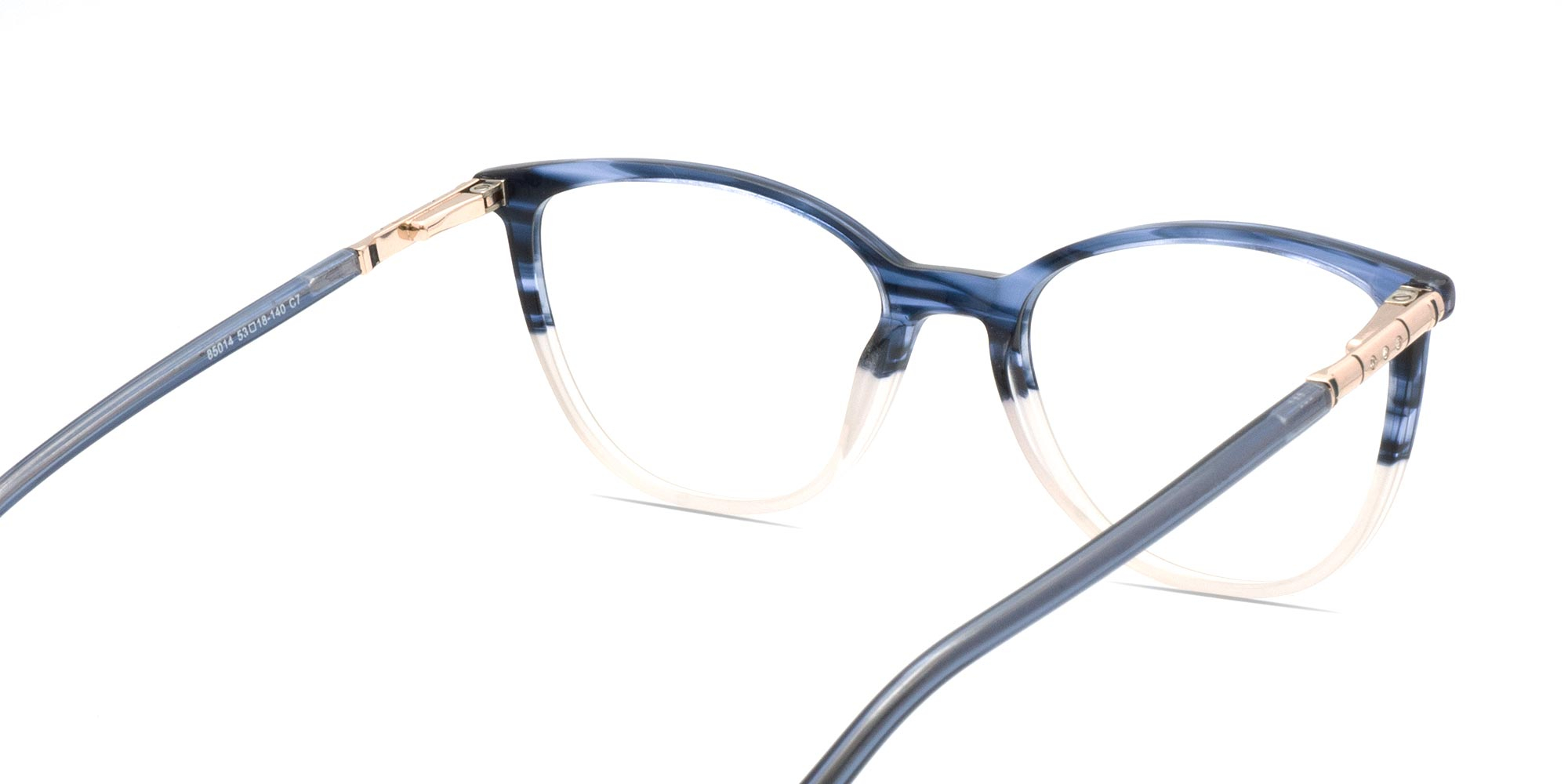 Two Tone Cat Eye Glasses-5