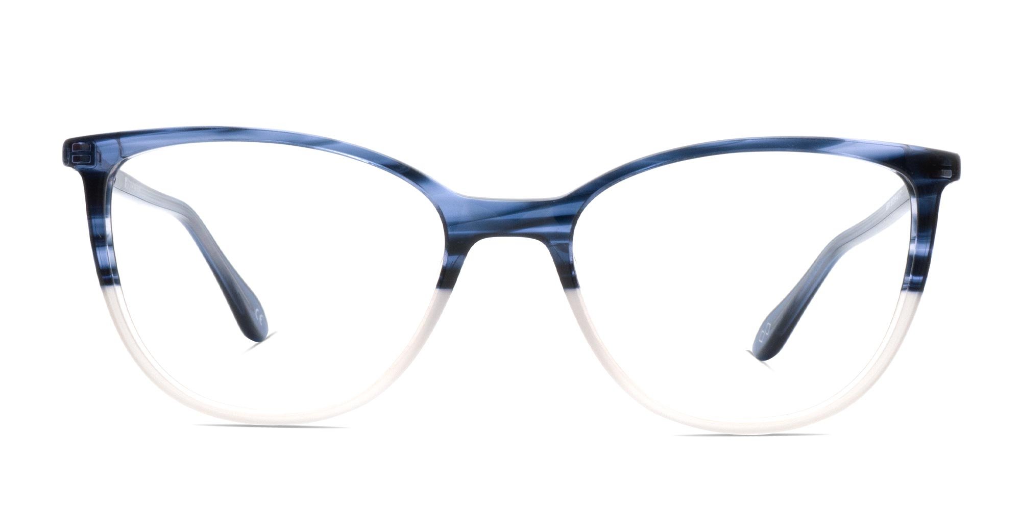 Two Tone Cat Eye Glasses-1 Two Tone Cat Eye Glasses-1