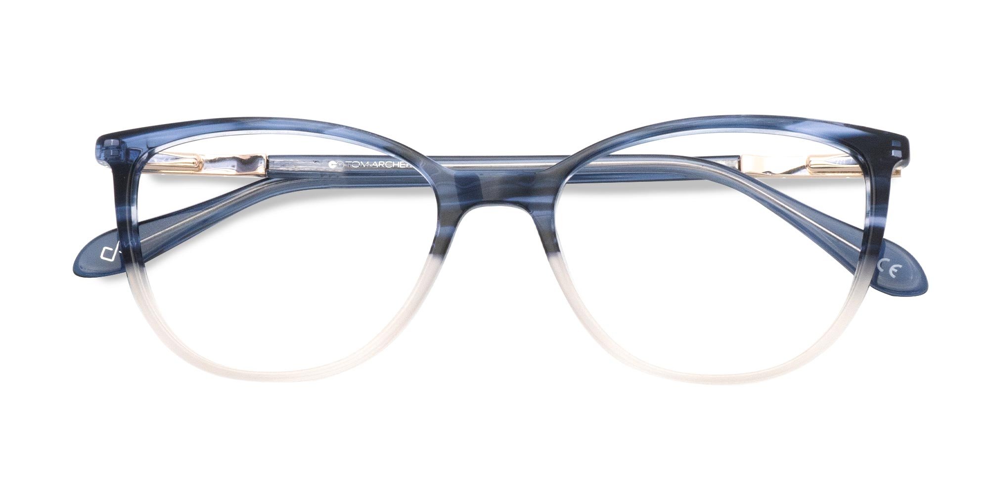 Two Tone Cat Eye Glasses-6