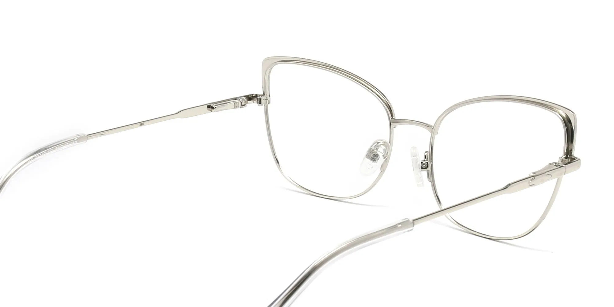 cat eye rose gold eyeglasses-2
