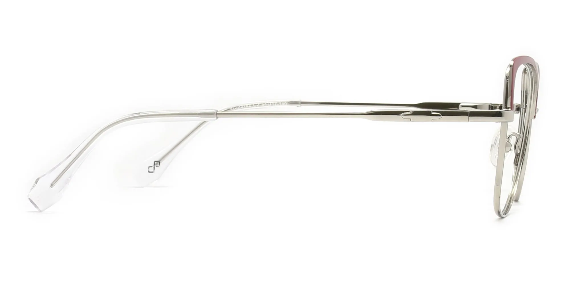 cat eye rose gold eyeglasses-2