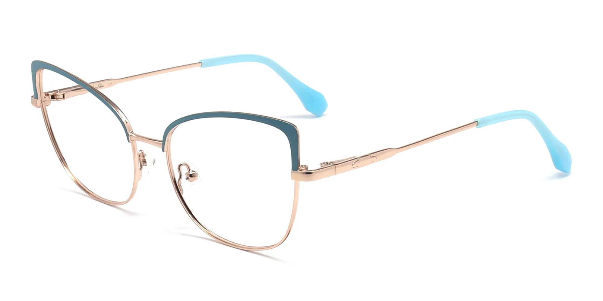 rose gold cat eye glasses-2 rose gold cat eye glasses-2