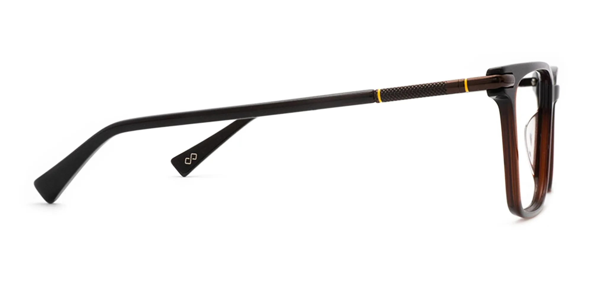 brown square frame glasses-2