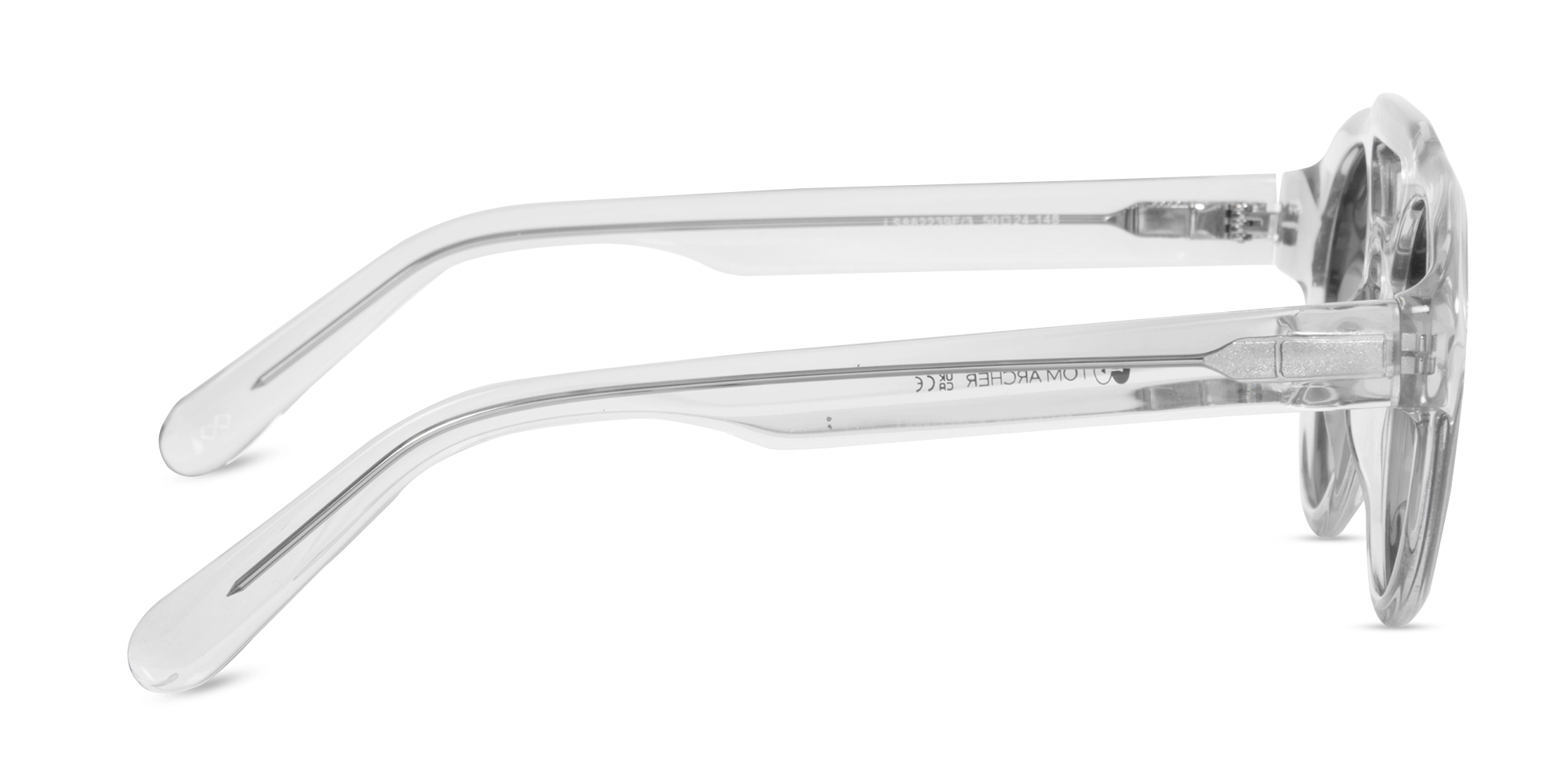 Clear Pilot Sunglasses-4