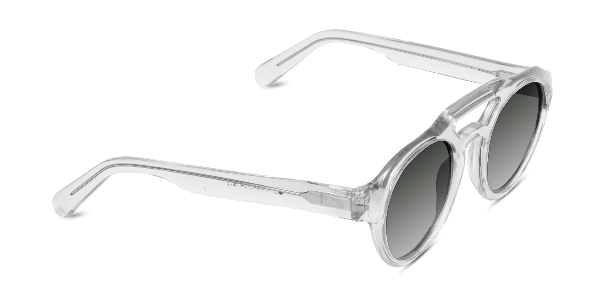 Clear Pilot Sunglasses-2