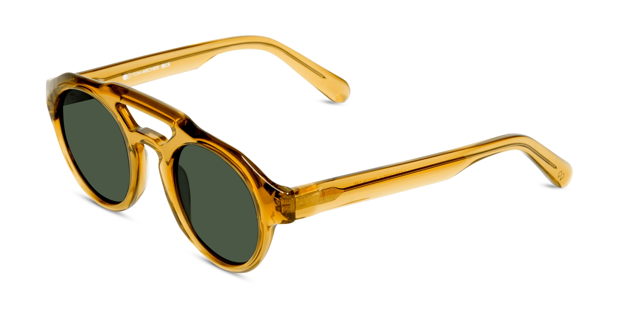 Brown Pilot Shades-3