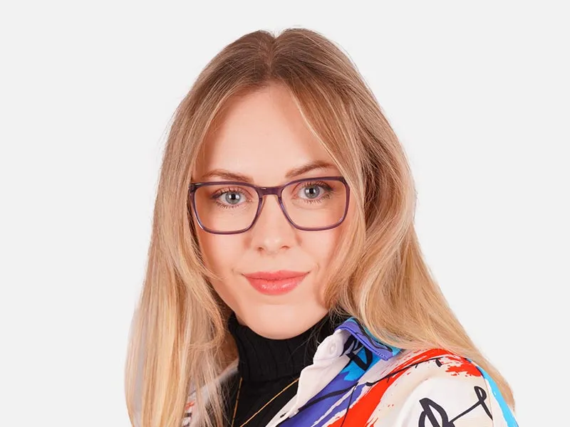 Rectangular Eyeglasses-2