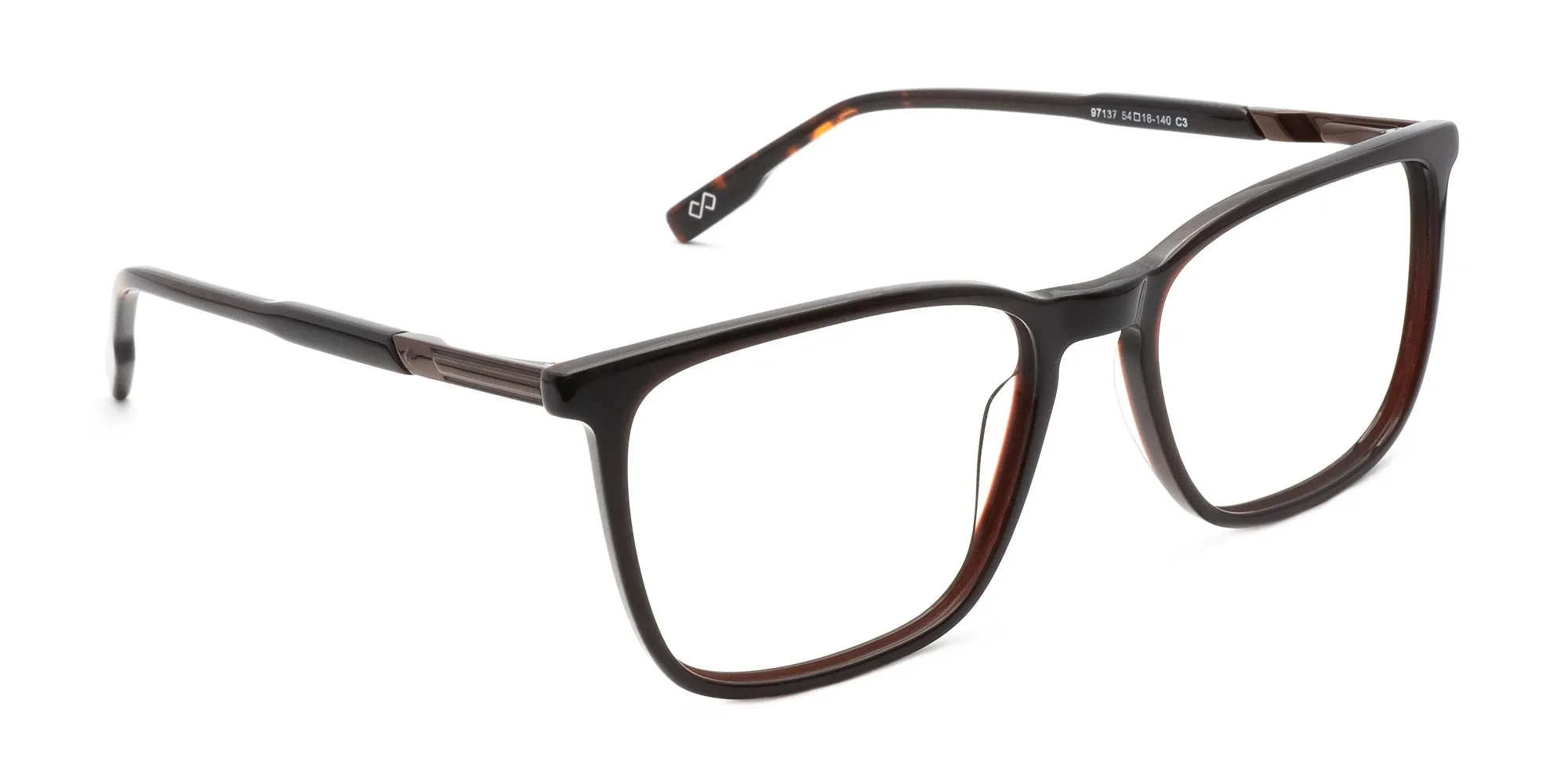 Rectangular Rimmed Glasses-2