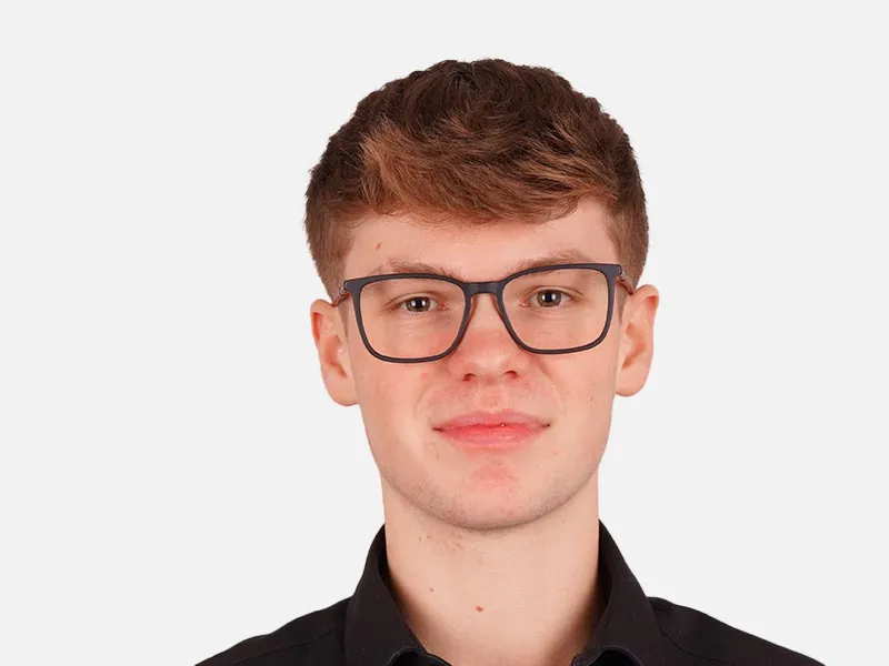 Rectangular Rimmed Glasses-54