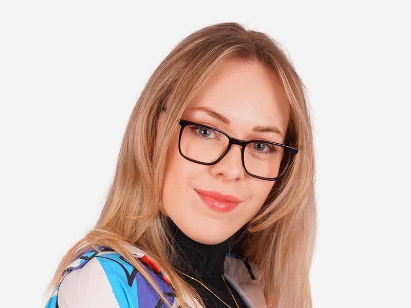 Rectangular Designer Glasses-53
