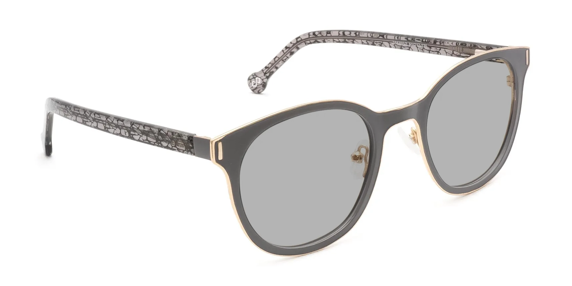 Round Cat Eye Sunglasses-2