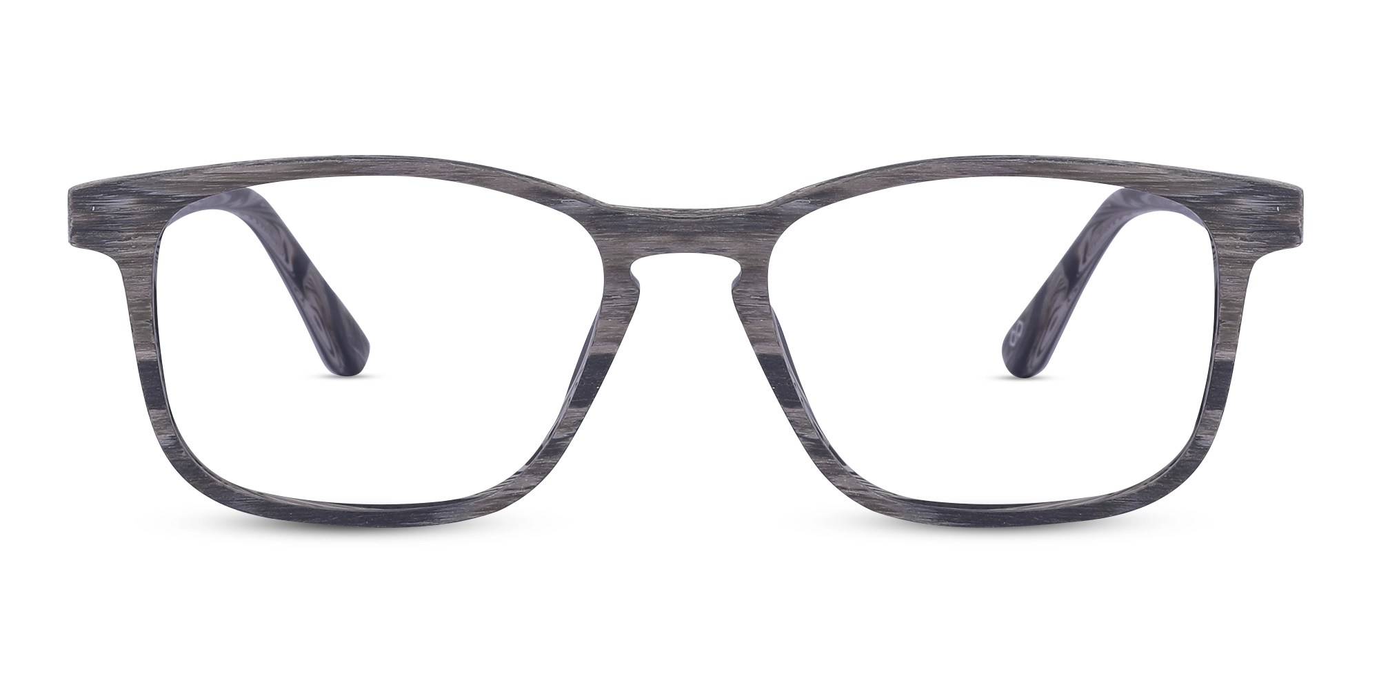Slate Grey Pine Wooden Frame Eyeglasses 1