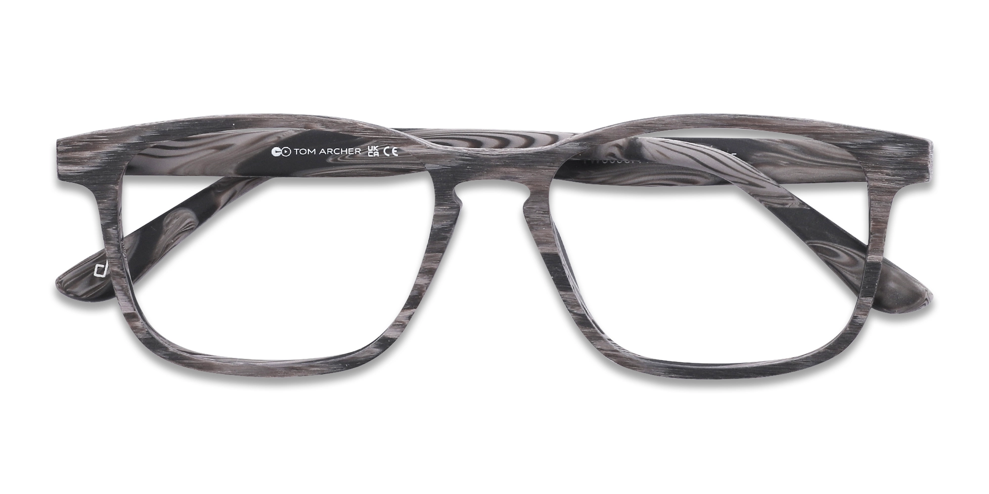 Slate Grey Pine Wooden Frame Eyeglasses 6
