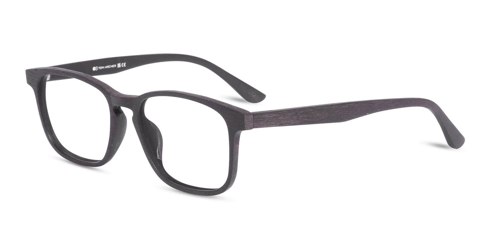 Wood Frame Square Eyeglasses 3 Wood Frame Square Eyeglasses 3