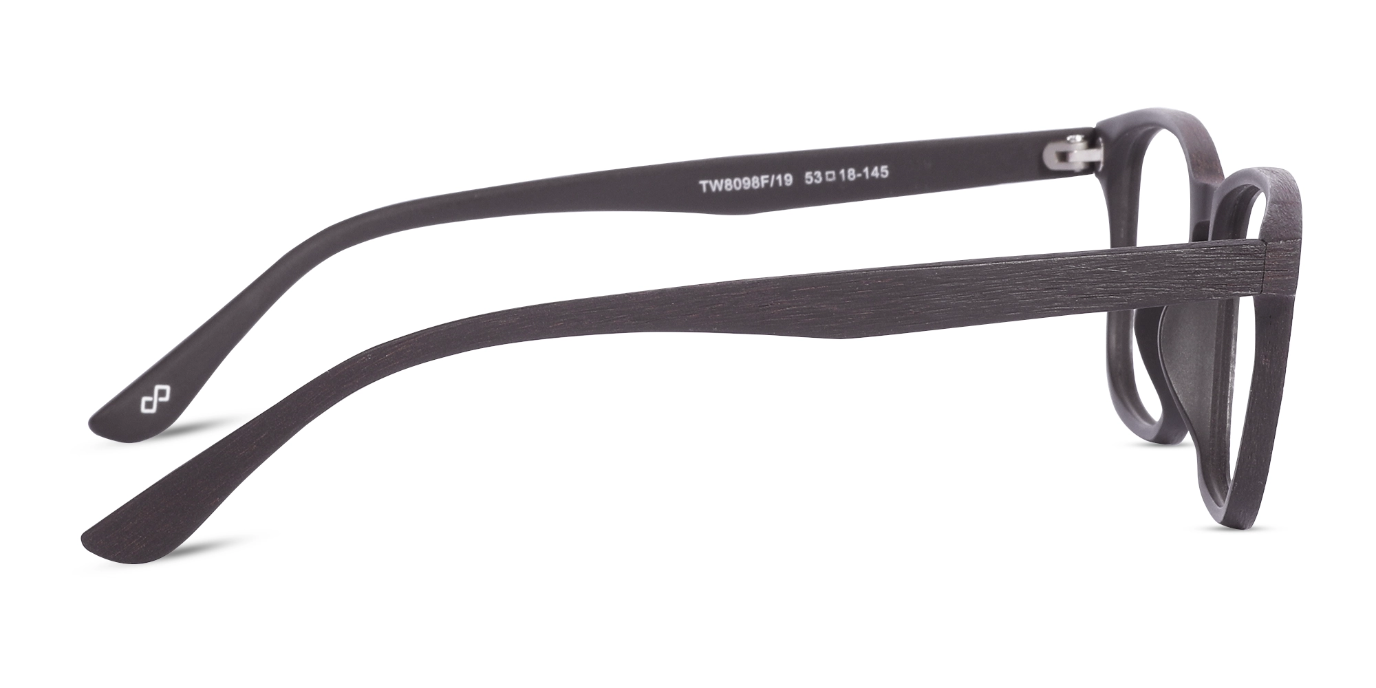 Wood Frame Square Eyeglasses 4