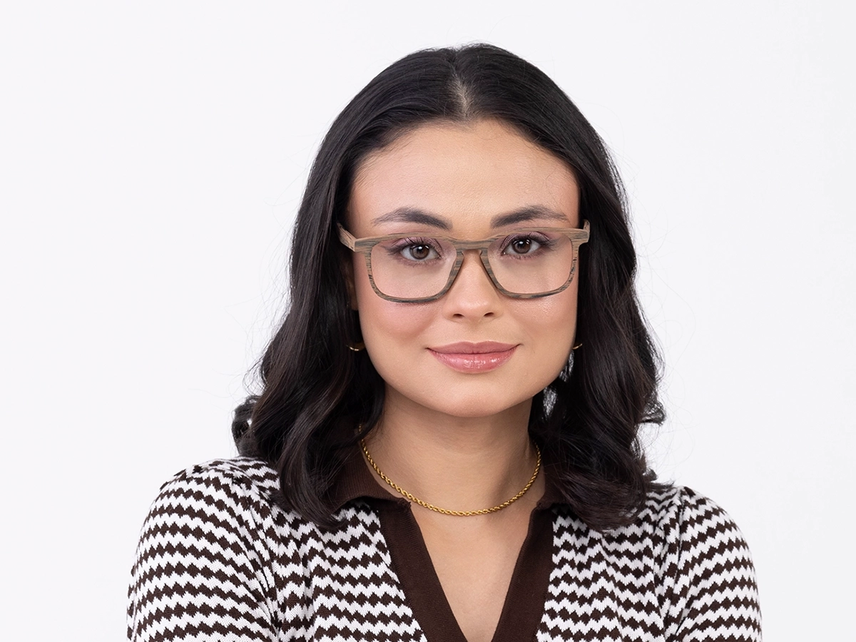 Bamboo Wood Frame Glasses 51