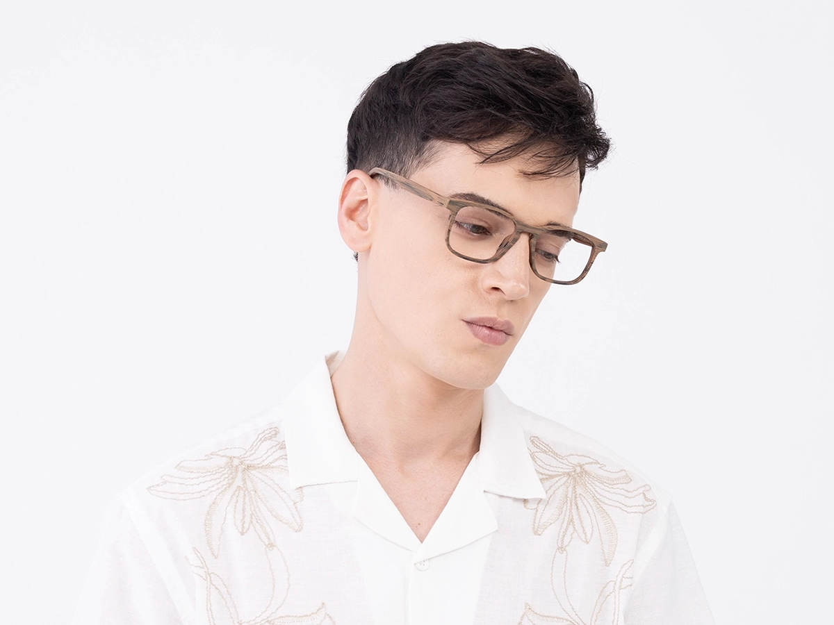 Bamboo Wood Frame Glasses 42