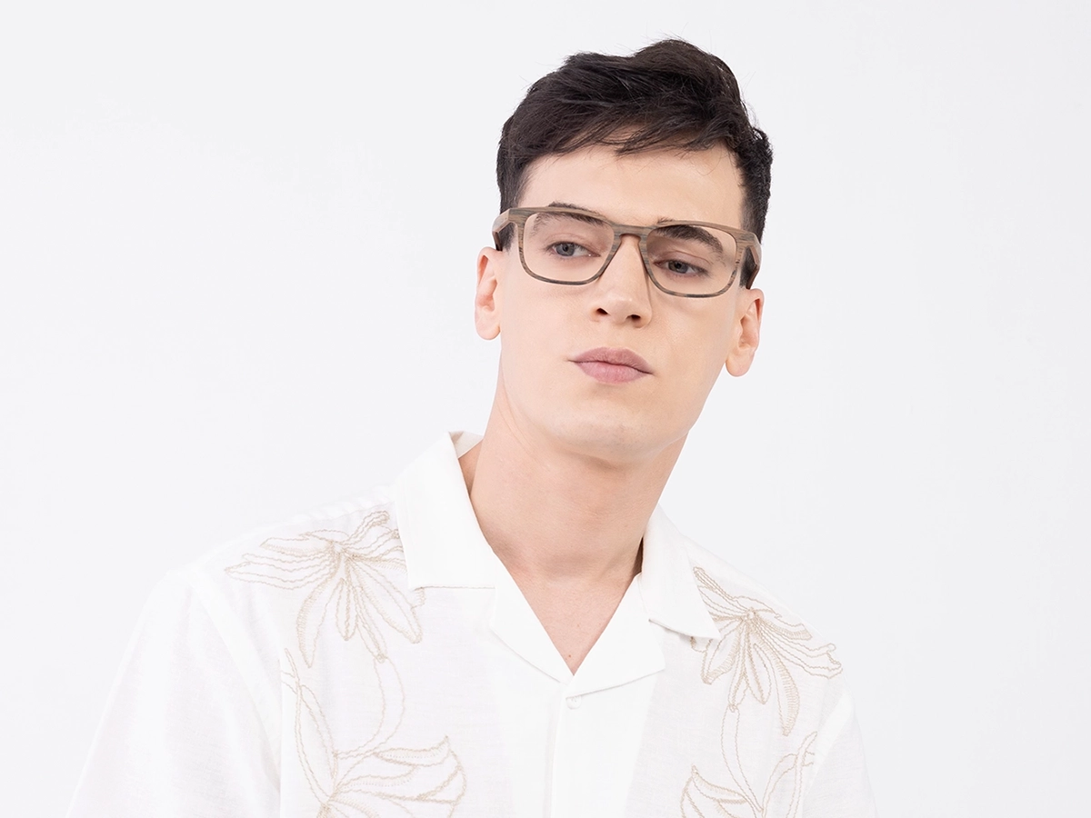 Bamboo Wood Frame Glasses 41