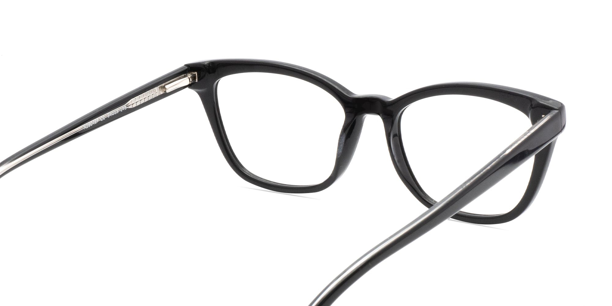 Black Cat Eye Shape Glasses-2