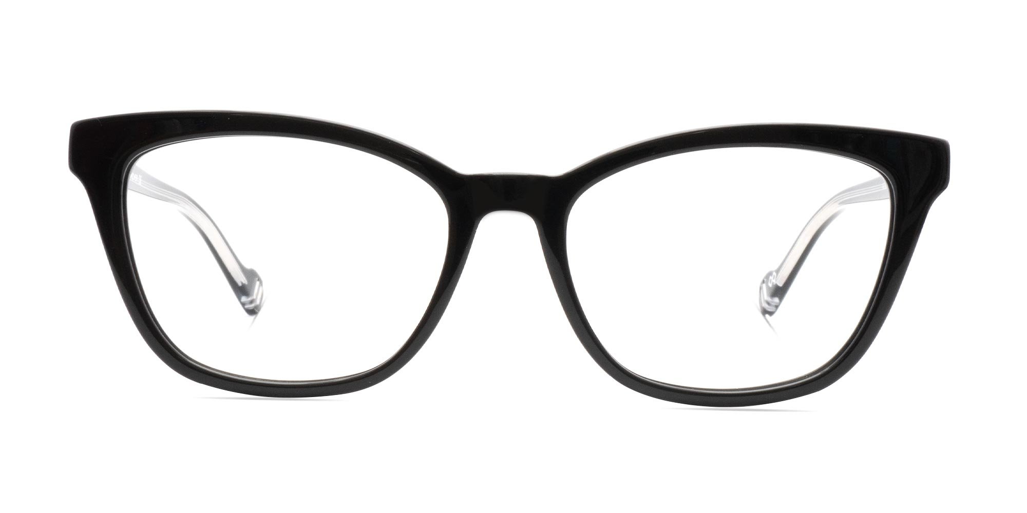 Black Cat Eye Shape Glasses-2
