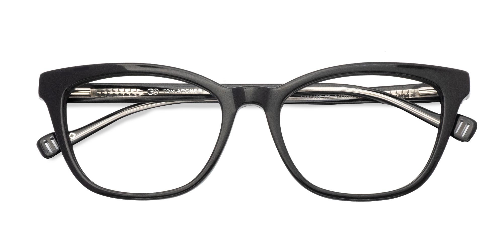 Black Cat Eye Shape Glasses-2