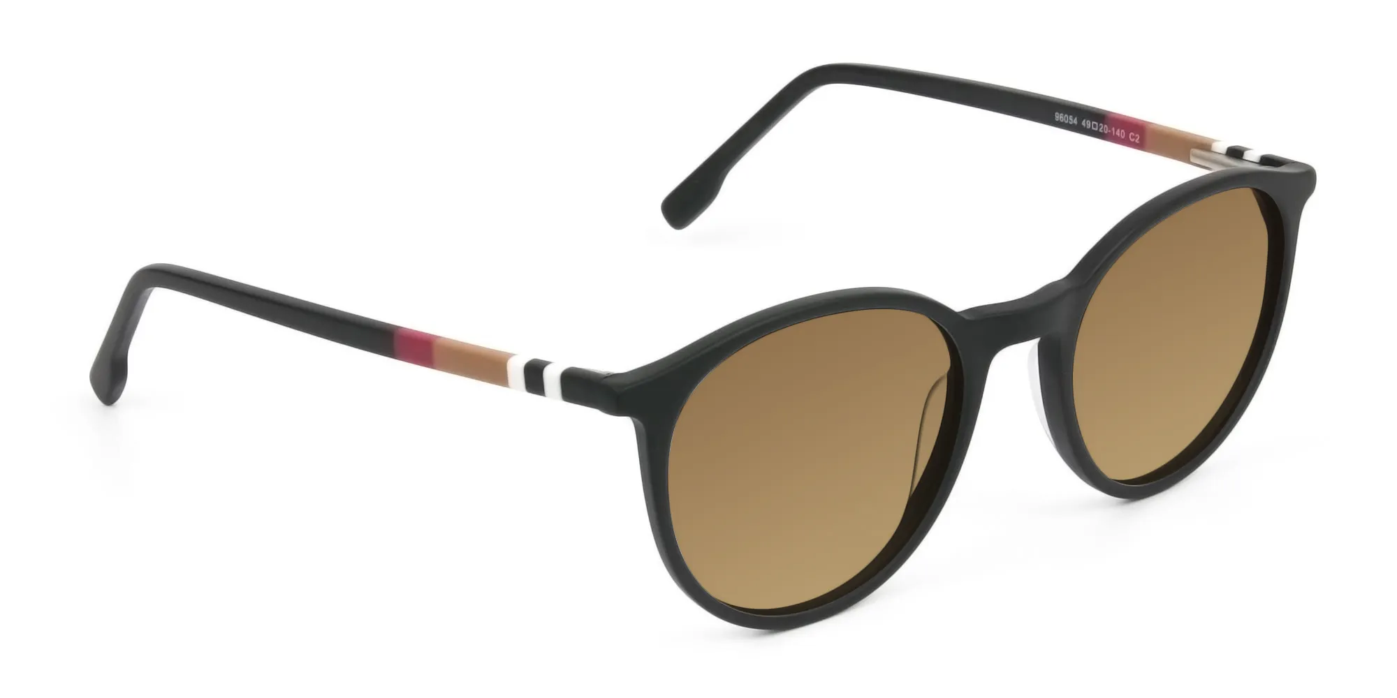 dark-brown-matte-black-sunglasses - 2