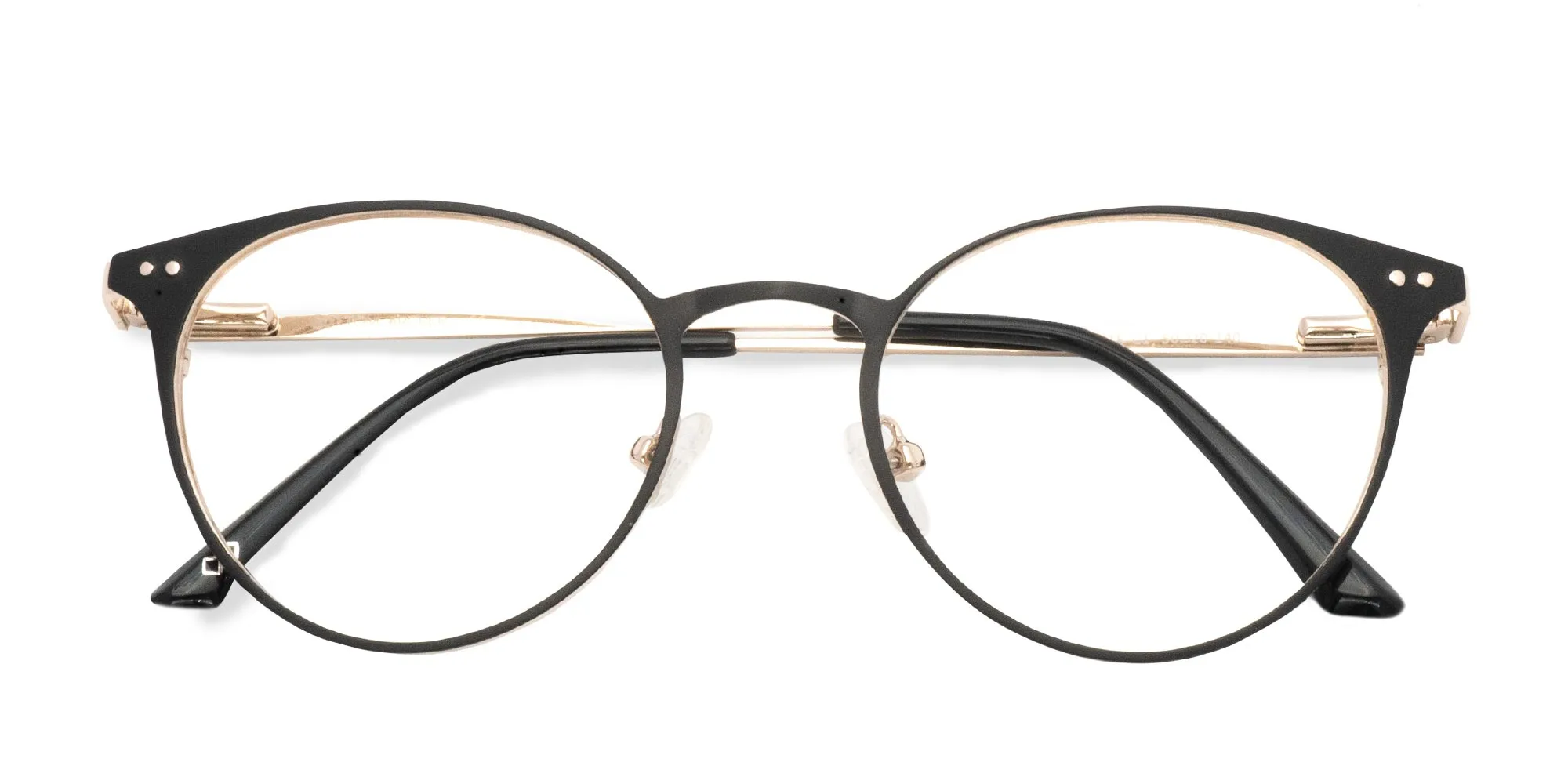 Round Cat Eye Glasses-2