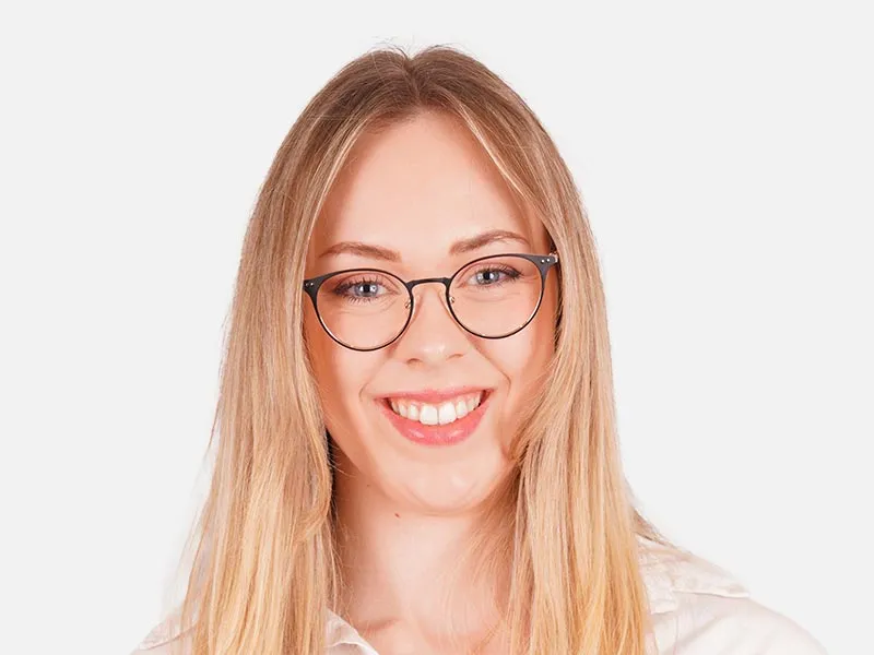 Round Cat Eye Glasses-2