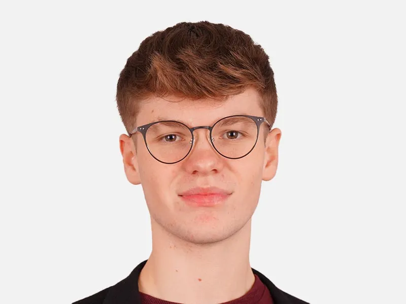 Round Cat Eye Glasses-2