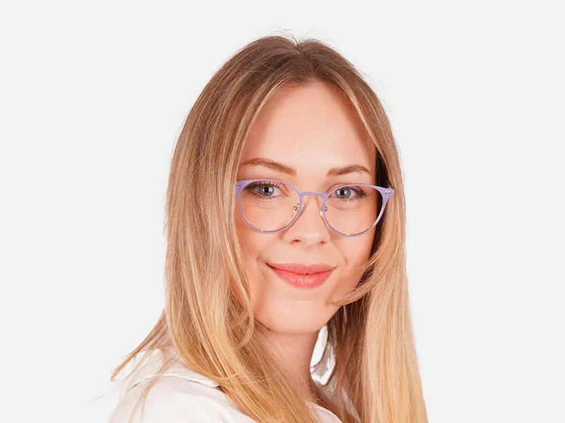 Round Cat Eye Frames-2