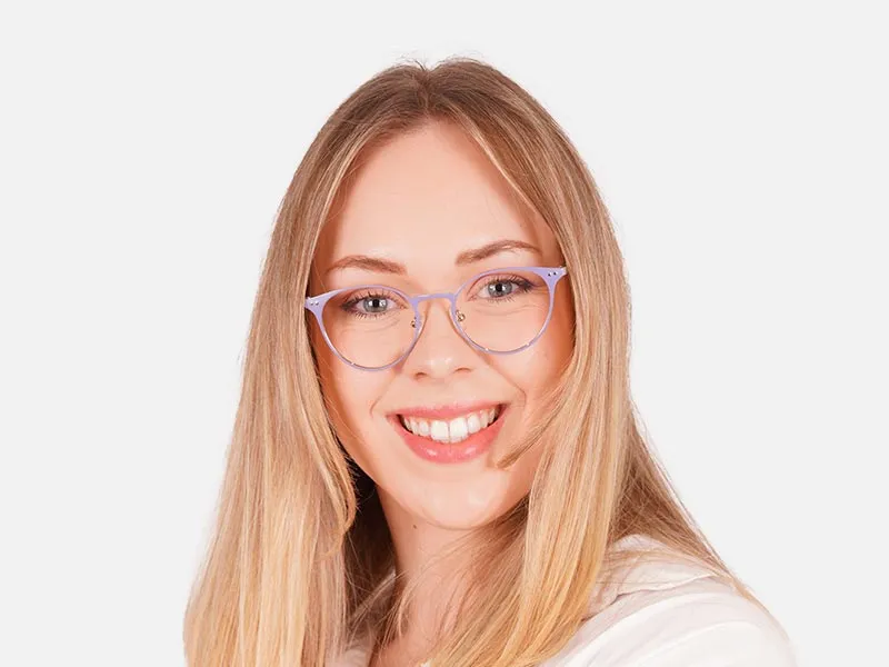 Round Cat Eye Frames-2