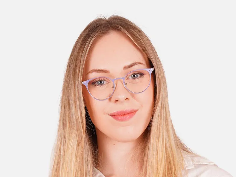 Round Cat Eye Frames-2