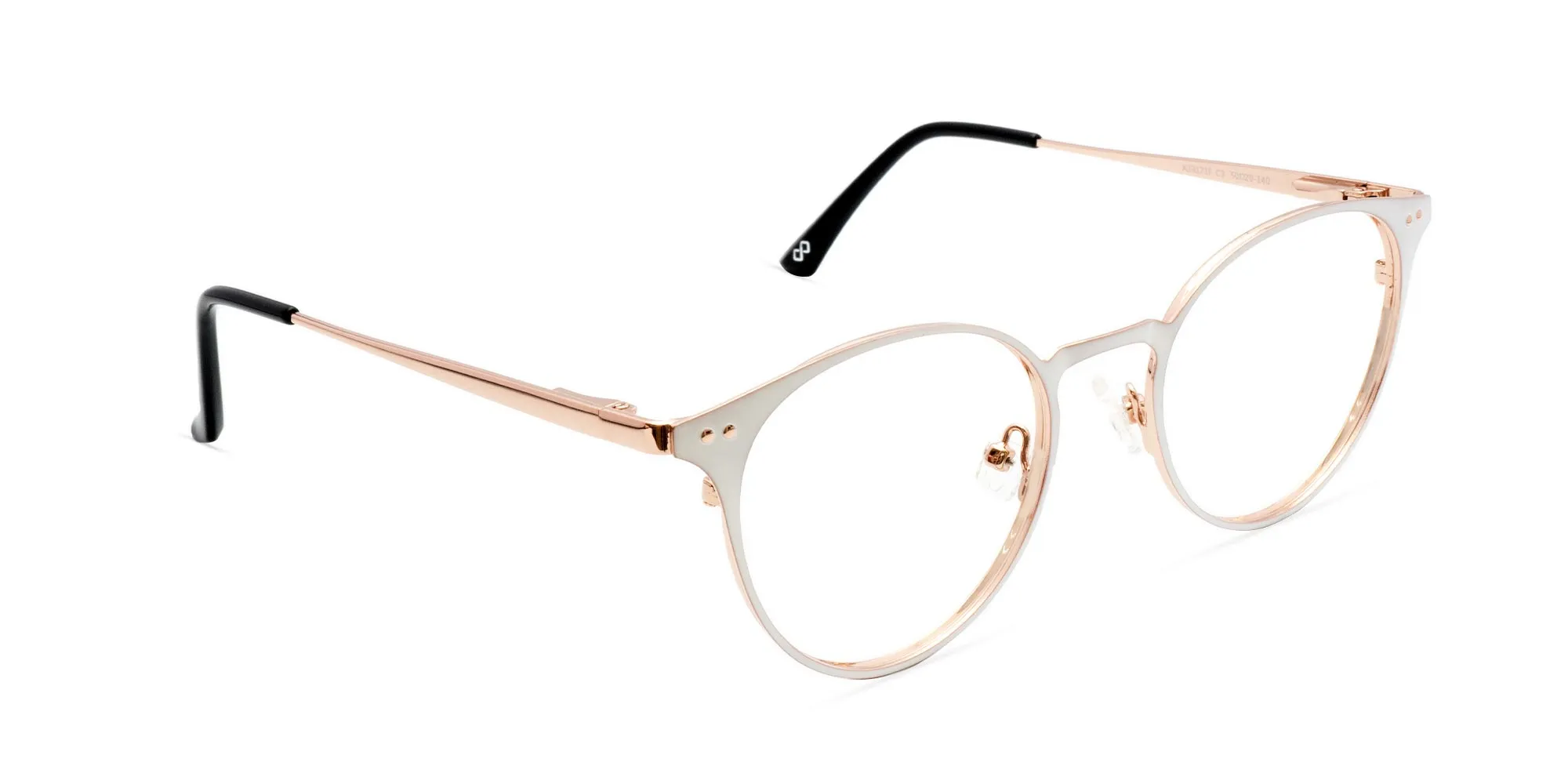 Circle Cat Eye Glasses-2