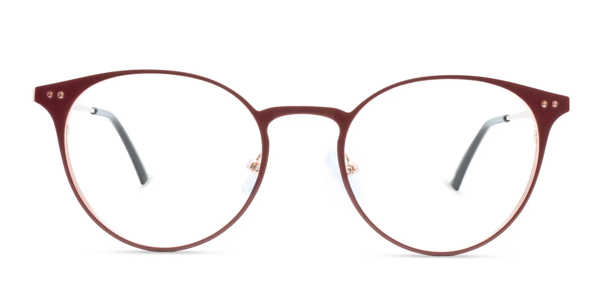 Circle Cat Eye Glasses-2