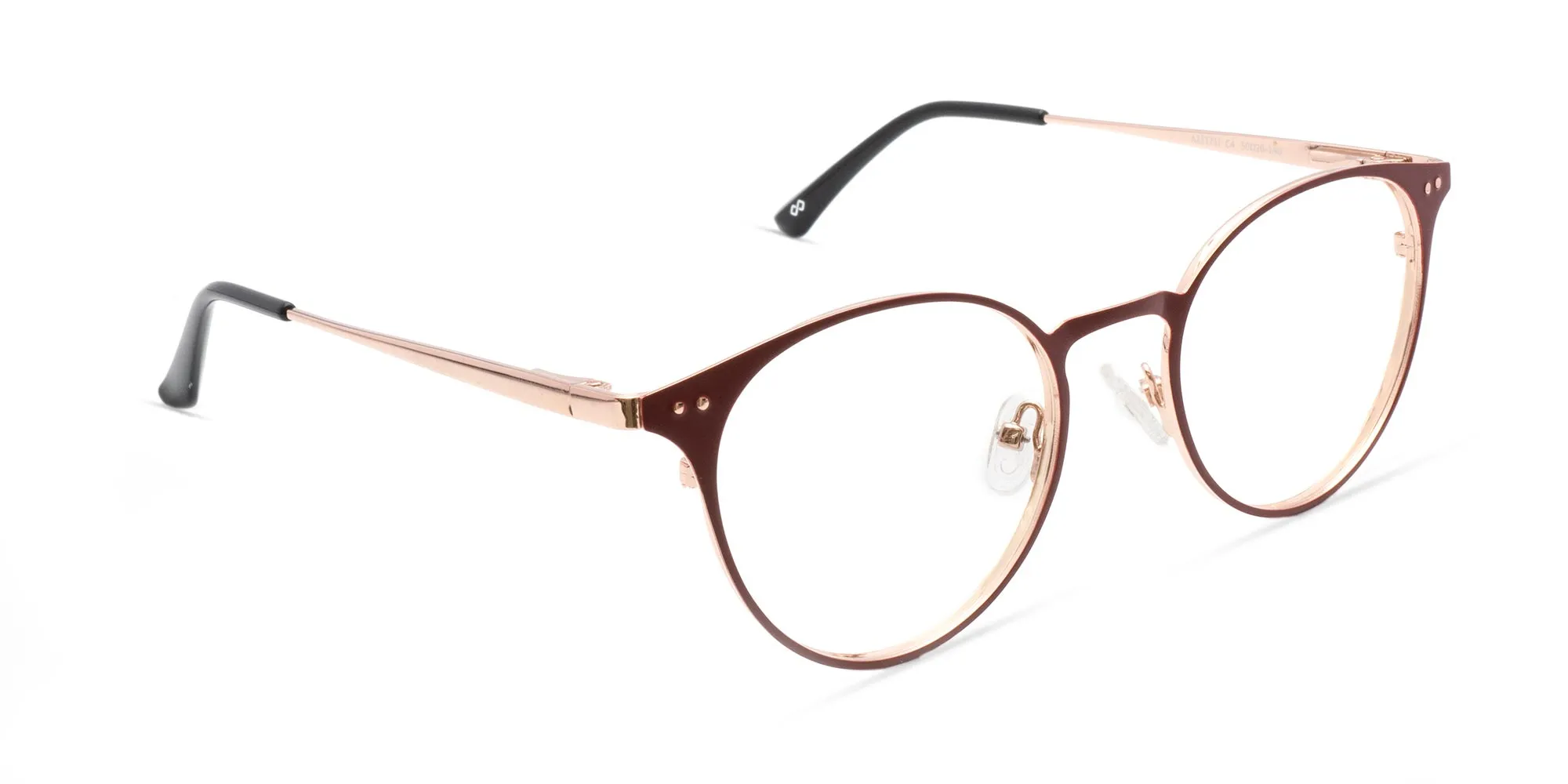 Circle Cat Eye Glasses-2