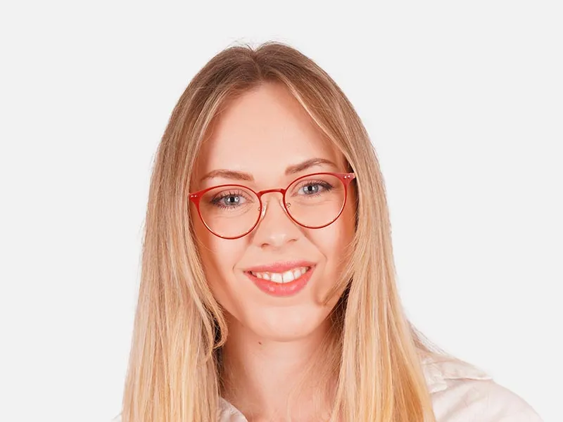 Circle Cat Eye Glasses-2