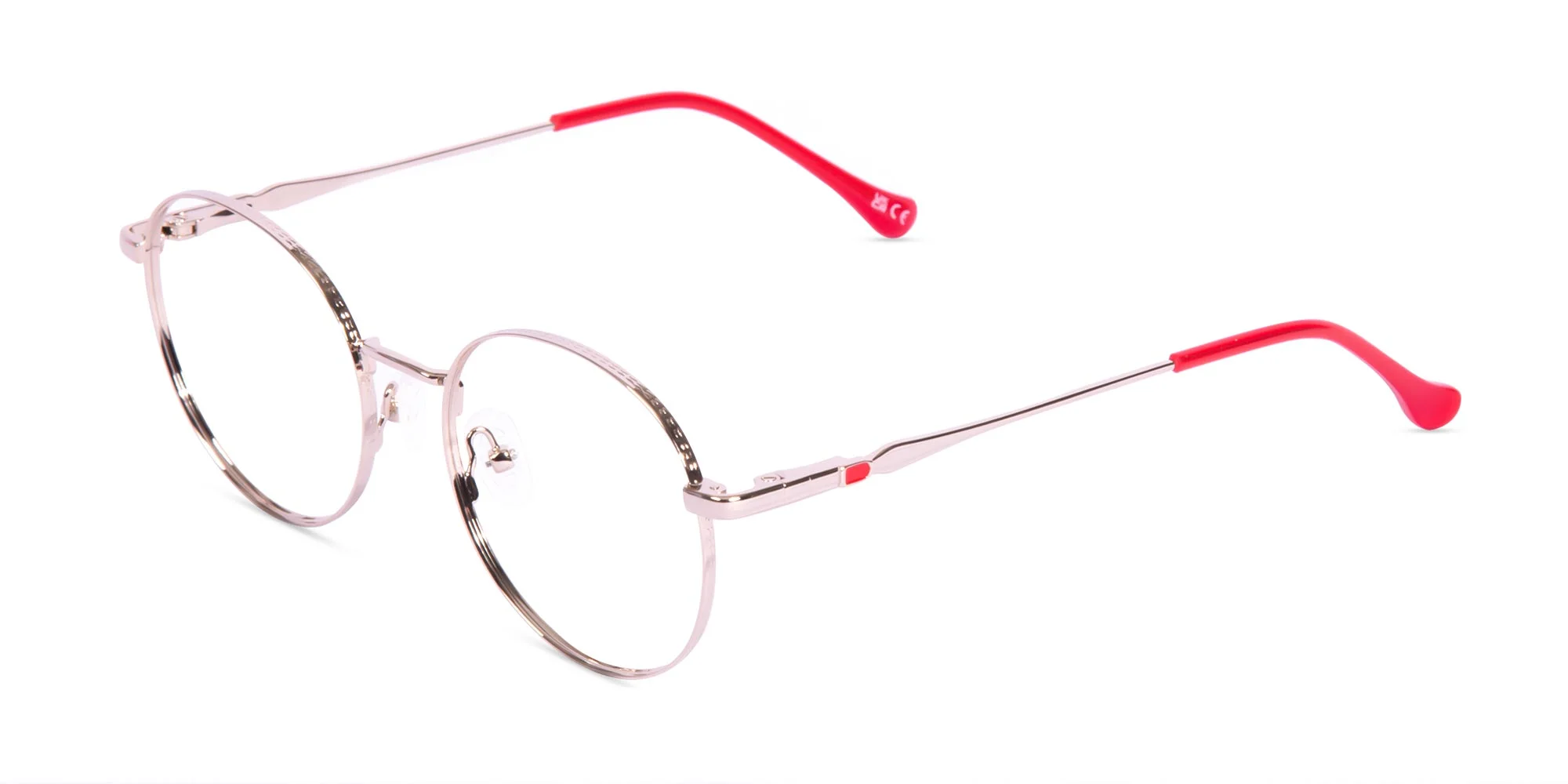 Eyeglasses With Gold Frame-3