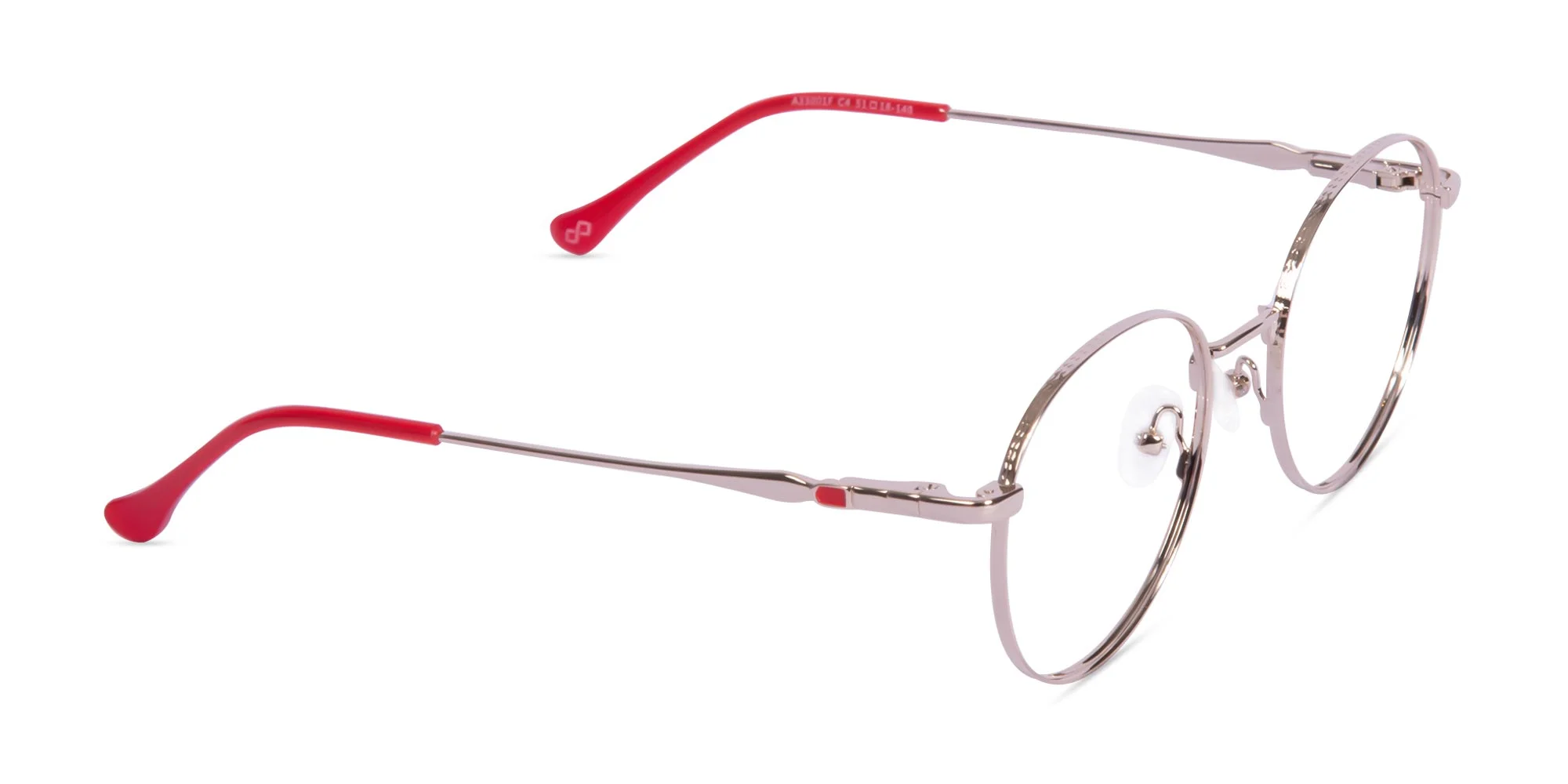 Eyeglasses With Gold Frame-2