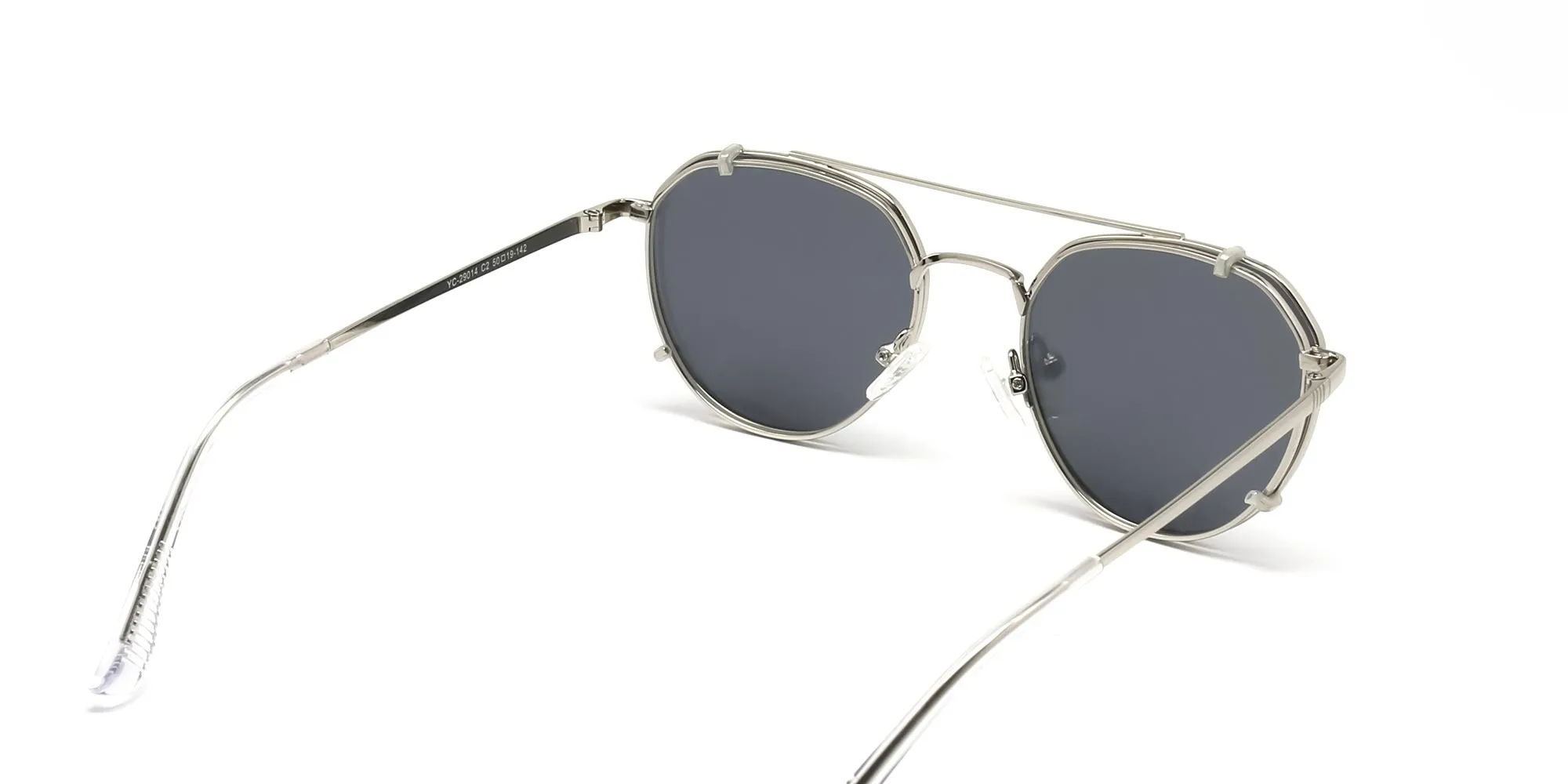 eyeglasses with clip on sunglasses-2